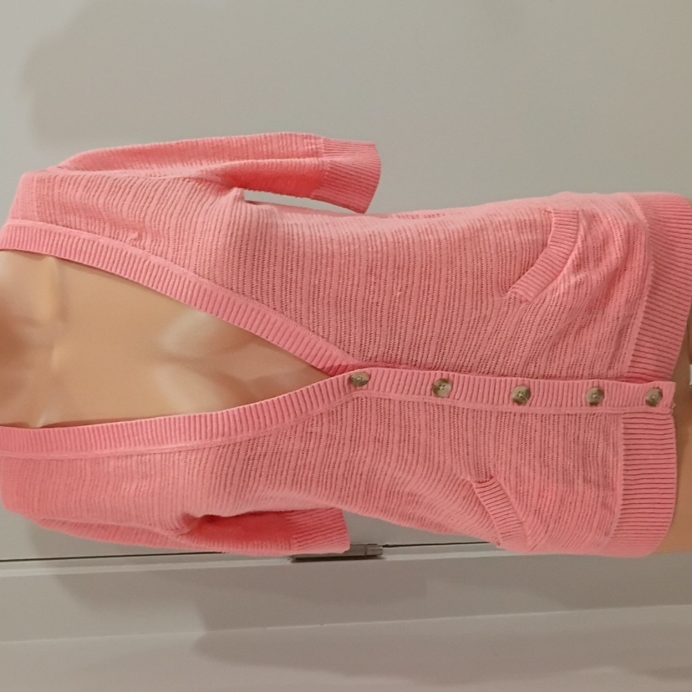 Mossimo Supply Co. Coral Cardigan Sweater